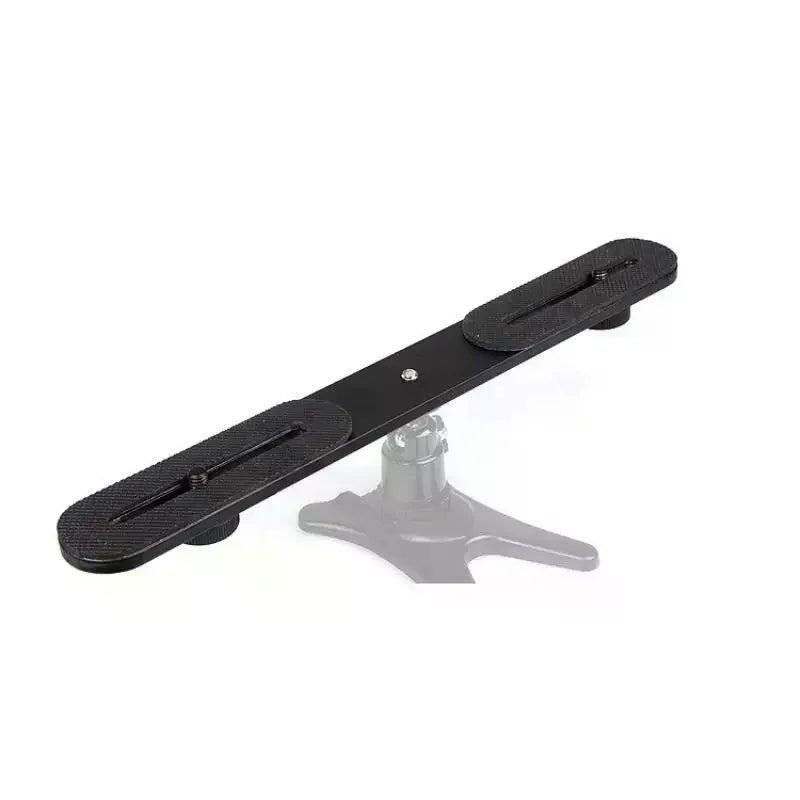 Flash Bracket Tripod with 2 Hot Shoe Adapters for DSLR