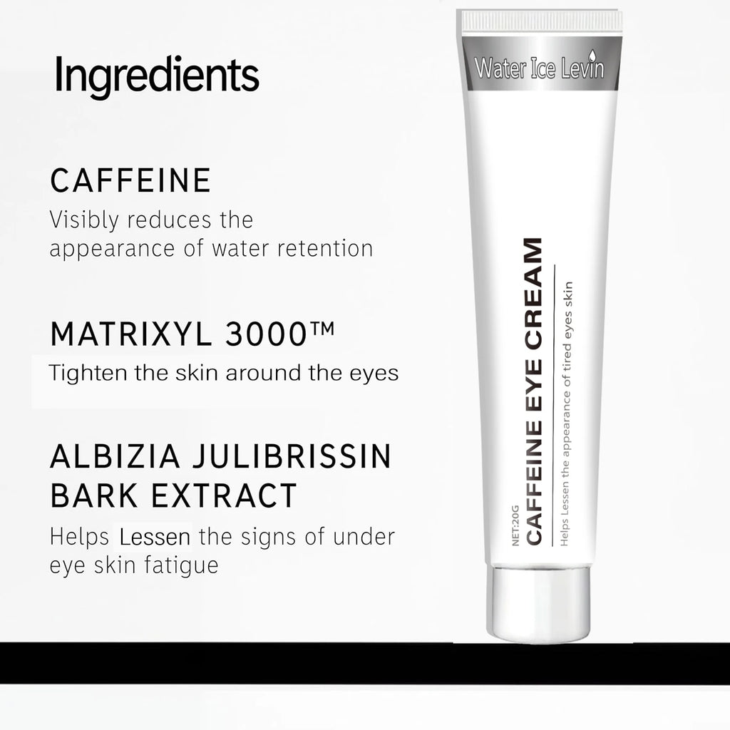 Caffeine Eye Cream Helps Reduce Fatigue and Improve the Appearance of Tired Eyes and Skin Oasis Select