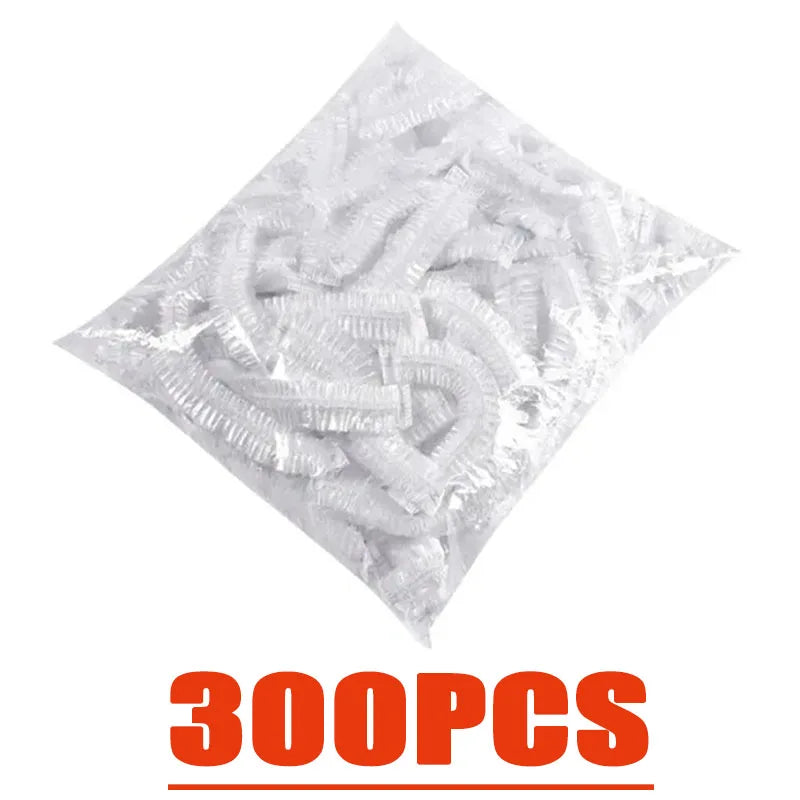 100/1500PCS Disposable Plastic Packaging, Durable Bowls With Elastic Food Lids, And Kitchen Fresh-Keeping Bags With Board Lids Oasis Select 300pcs
