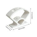Dart Stand Vertical Display Holder Tabletop Display Rack Dart Holder Dart Stand Organizer It can hold 3 darts for Home Bar Room Oasis Select White