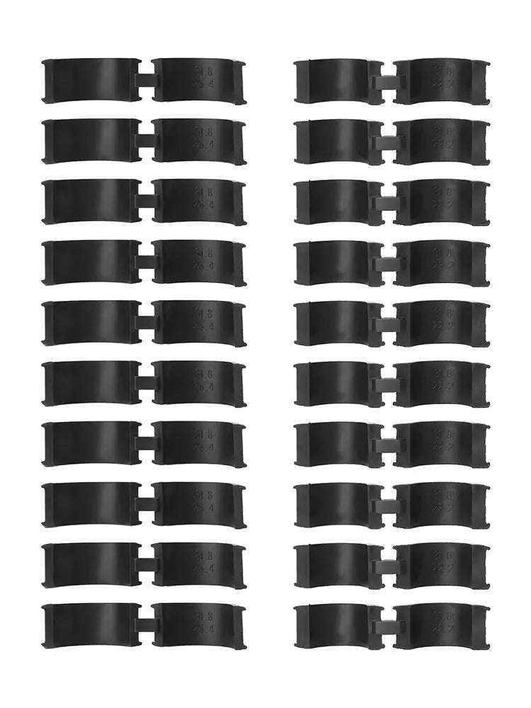 20Pcs Non Slip Rubber Gasket Set for Bike Handlebars Compatible Sizes from 22 2mm to 31 8mm for Secure Attachment Oasis Select A