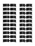 20Pcs Non Slip Rubber Gasket Set for Bike Handlebars Compatible Sizes from 22 2mm to 31 8mm for Secure Attachment Oasis Select A
