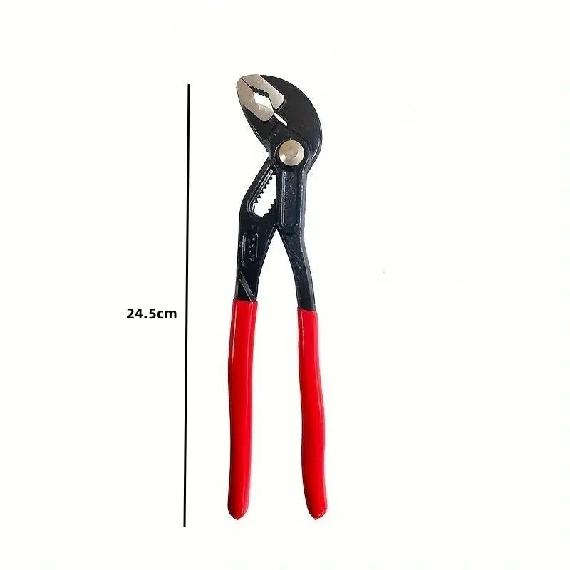 7/10/12 Inch Water Pump Pliers Quick-Release Plumbing Pliers Pipe Wrench Adjustable Water Pipe Clamp Pliers Household Hand Tools Oasis Select 10Inch