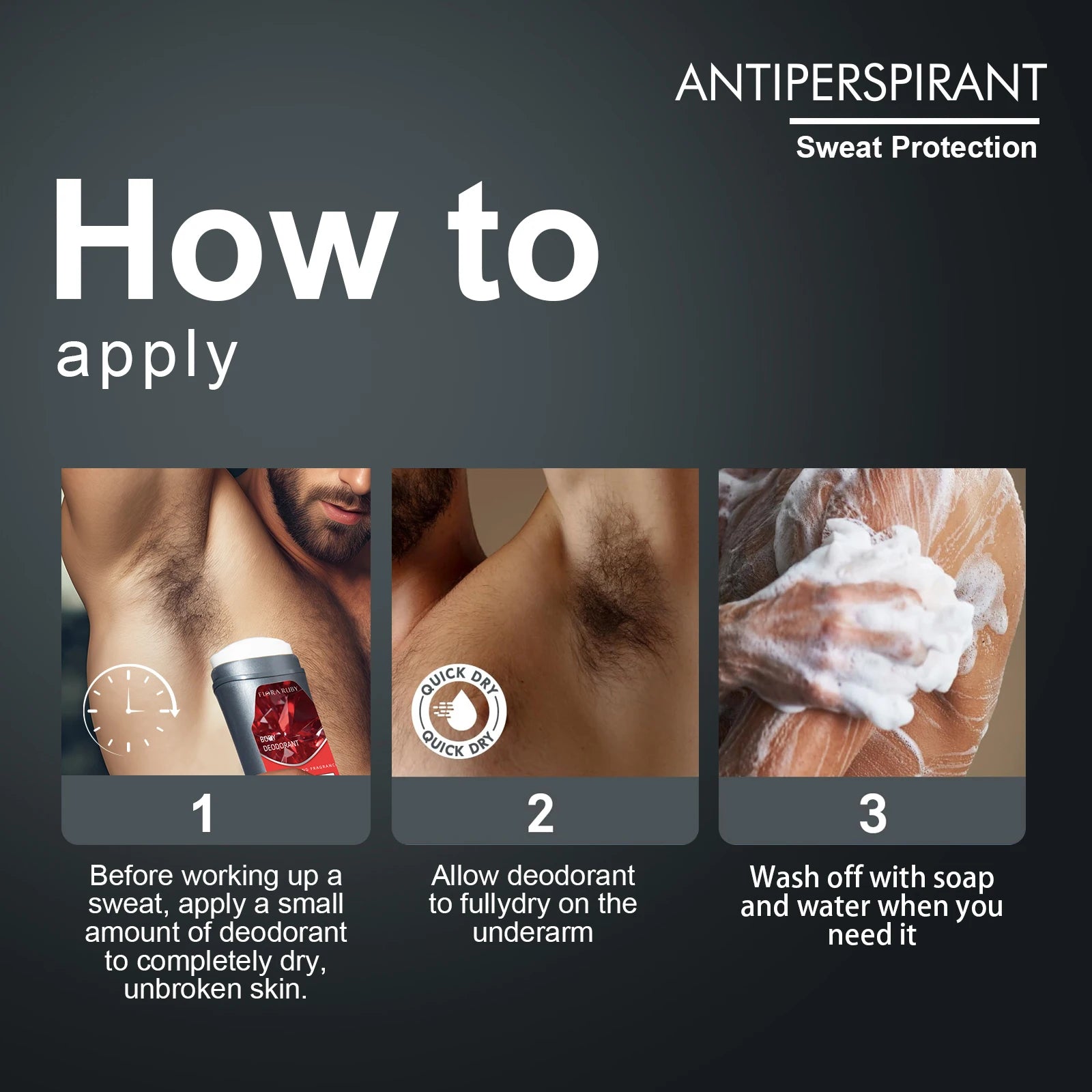 Body Odor Remove Cream Underarm Bad Smell Sweating Removal Armpit Refreshing Antiperspirant Lasting Aroma Deodorant Body Care Oasis Select