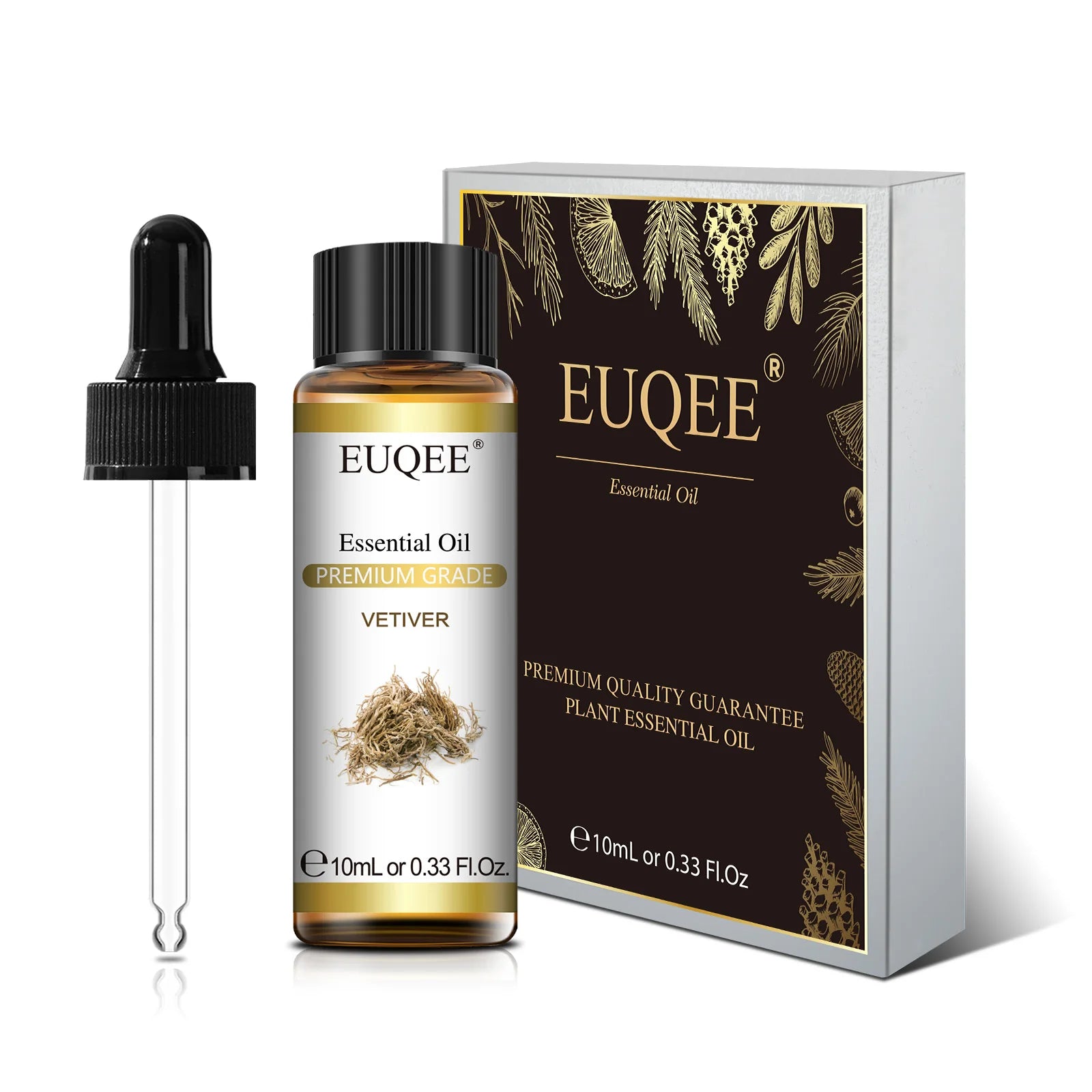EUQEE 10ml Pure Essential Oil – Lavender, Jasmine & More