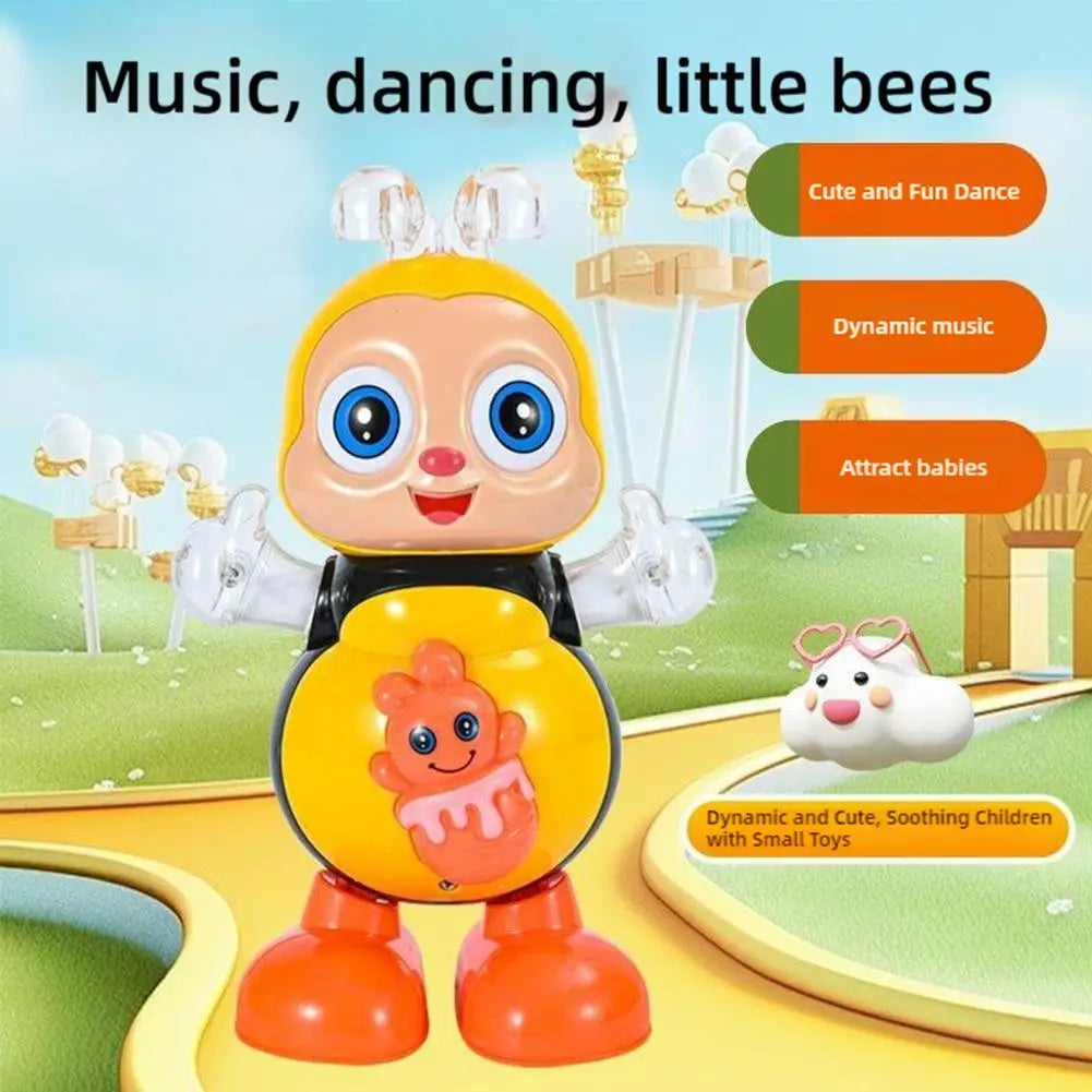 Musical Dancing Bee Toy – Singing, Swinging & Light-Up Bee
