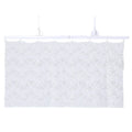 Lace Air Conditioner Guide Cover Anti-Direct Blowing Dust-proof Air Conditioning Curtain 90*50cm No-punching Oasis Select White