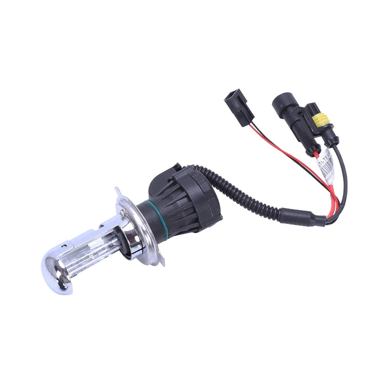 2X Bulb AUTO HID BI-Xenon Beam HI / LOW Bulb H4 (55W, 6000K) Oasis Select