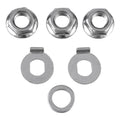 12mm steel hub motor nuts with safety washer for ebike front or rear motor replacement parts for electric bikes Oasis Select A