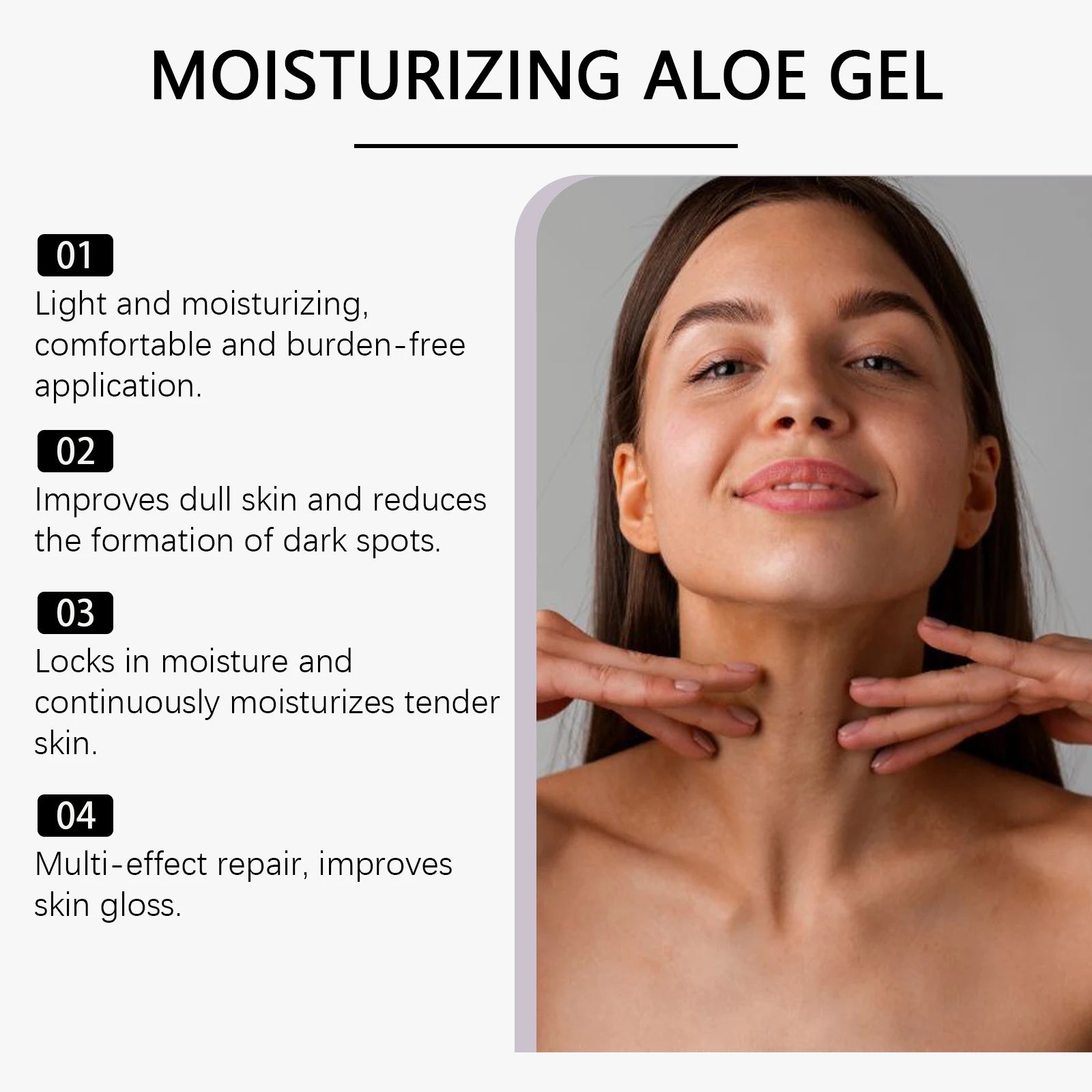 99% Aloe Gel for Repairing Sunburn Damaged Skin Antioxidant Even Skin Tone Moisturizing Soothing Anti Acne Brightening Face Care Oasis Select
