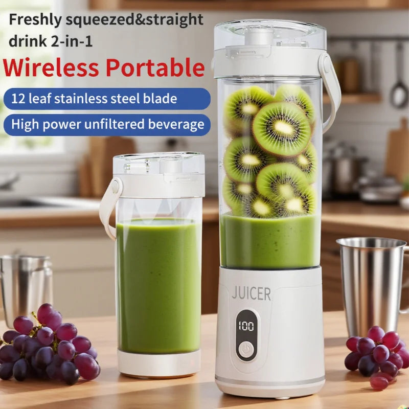 URGGU 600ml Portable USB Blender – Smoothies & Juices On the Go