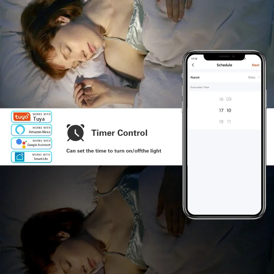 Tuya WiFi Smart GU10 LED Bulb RGBCW – Alexa & Google Home Smart LED Bulb Oasis Select