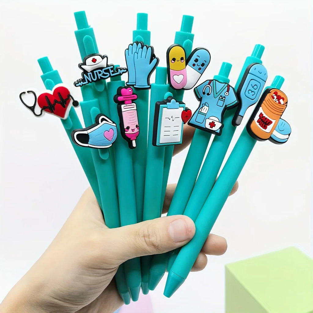 20/30/5pcs Nurse Doctor Writing Gel Pens Medical Record Pen Nurses Day Gift Pen Random Styles Oasis Select