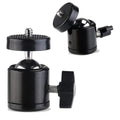 1/4" Hot Shoe Ball Head Adapter – DSLR, Action Cam & LED Mount