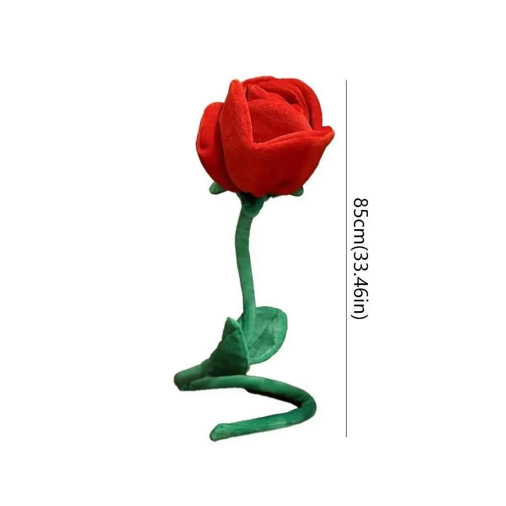 85cm Large Artificial Roses | Realistic Fabric Flower Bouquet