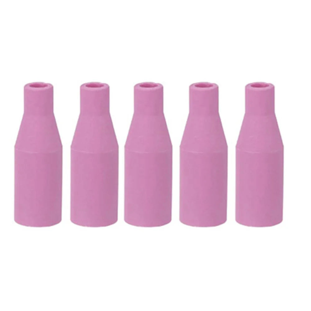 5PCS MB15AK Protection Nozzle For Mig Welder Nozzles Ceramic Nozzle For MB15 For 15AK Gasless Consumables Tips For Welding Torch Oasis Select 5pcs
