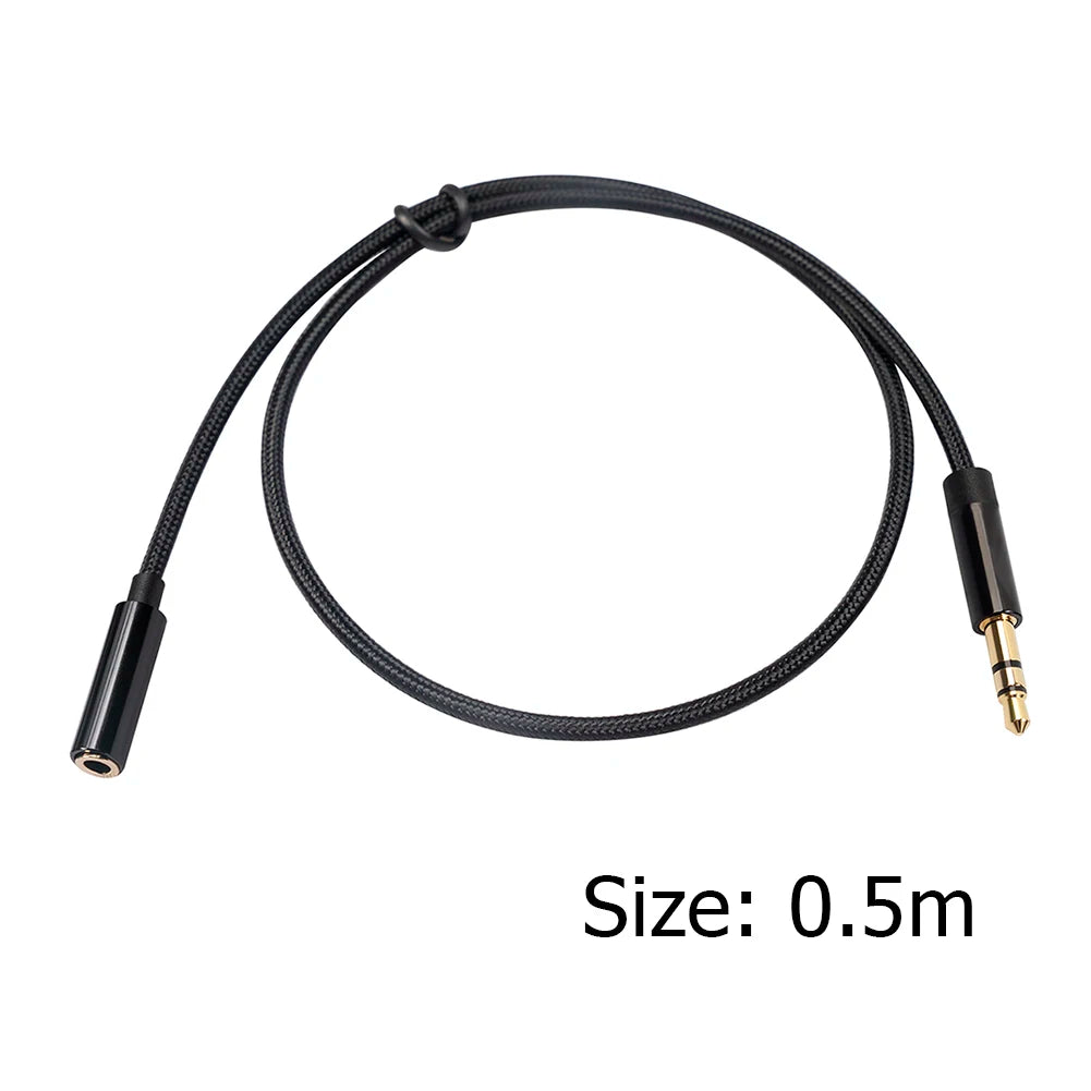 3.5mm Male to Female Audio Extension Cable – Aux Adapter Audio Extension Cable Oasis Select