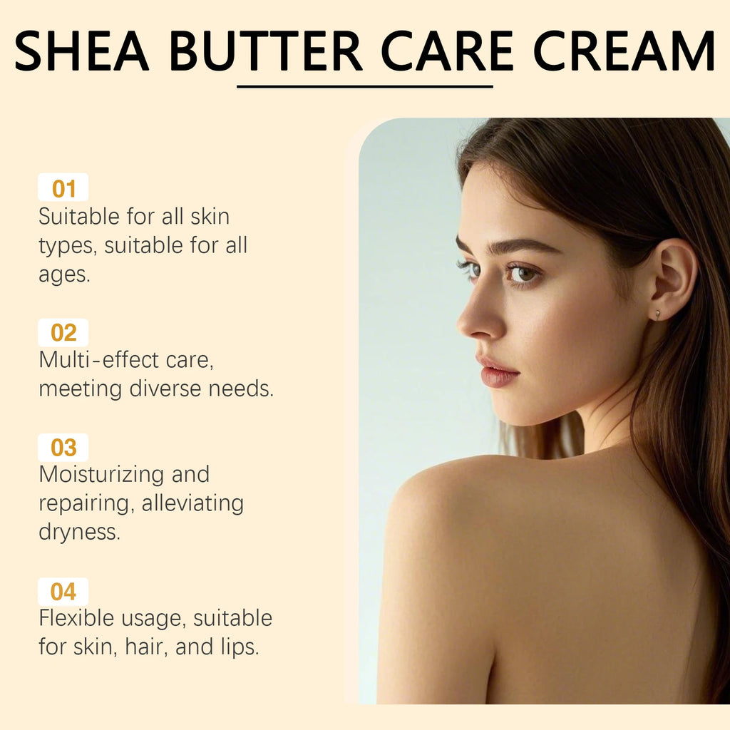 Sooth Redness Irritation Multi-Effect Care Cream Suitable Face Body Improves Dry Rough Repairs Skin Shea Butter Vitamin E Cream Oasis Select