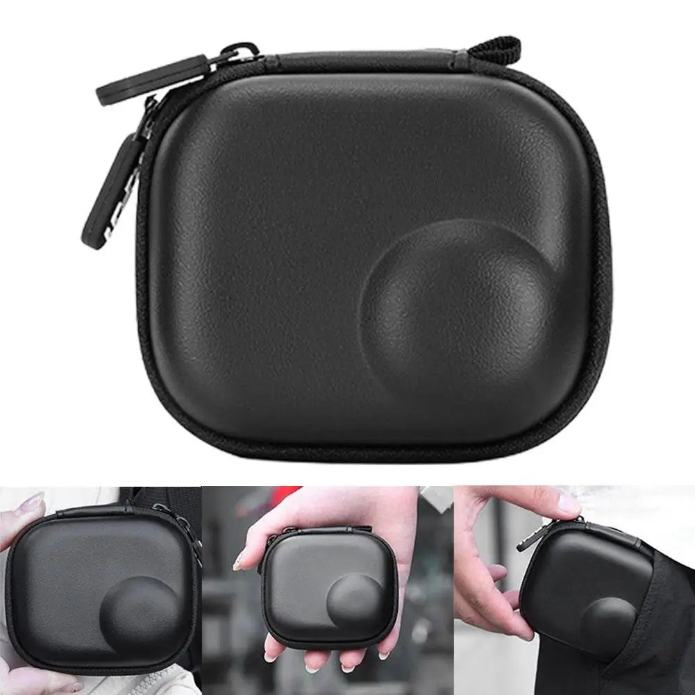 For DJI OSMO Nano Carrying Case Travel Bag With Zipper Camera Accessory Storage Bag PU Hard Shell Anti Drop Shockproof Case Oasis Select