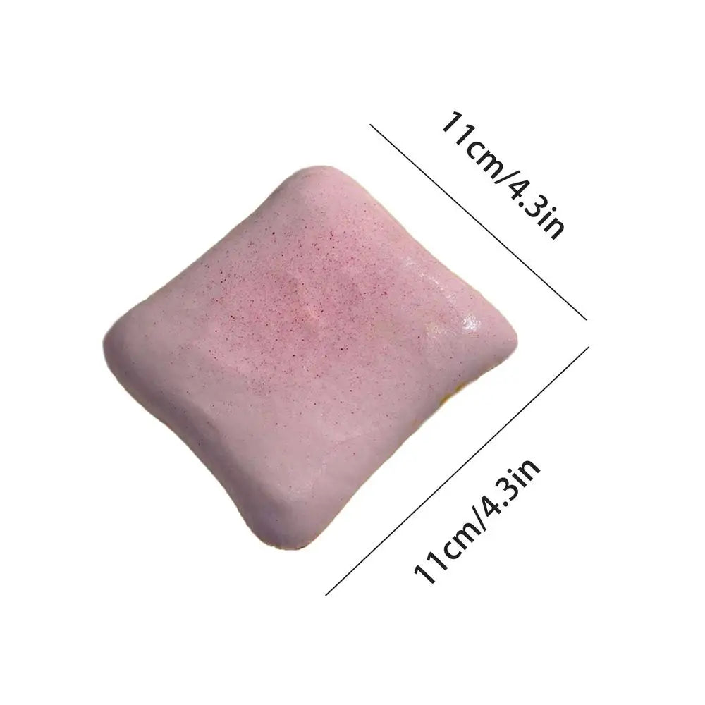 Squishys Simulated Toast Bread Squeeze Toy Slow Rising Stress Relief Toys Sensory Fidget Toy For Anxiety Stress Fidget Toys Oasis Select Pinks