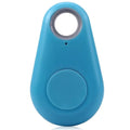 1PC Mini Fashion Smart Dog Pets Bluetooth 4.0 GPS Tracker Anti-lost Alarm Tag Wireless Child Bag Wallet Key Finder Locator Oasis Select blue