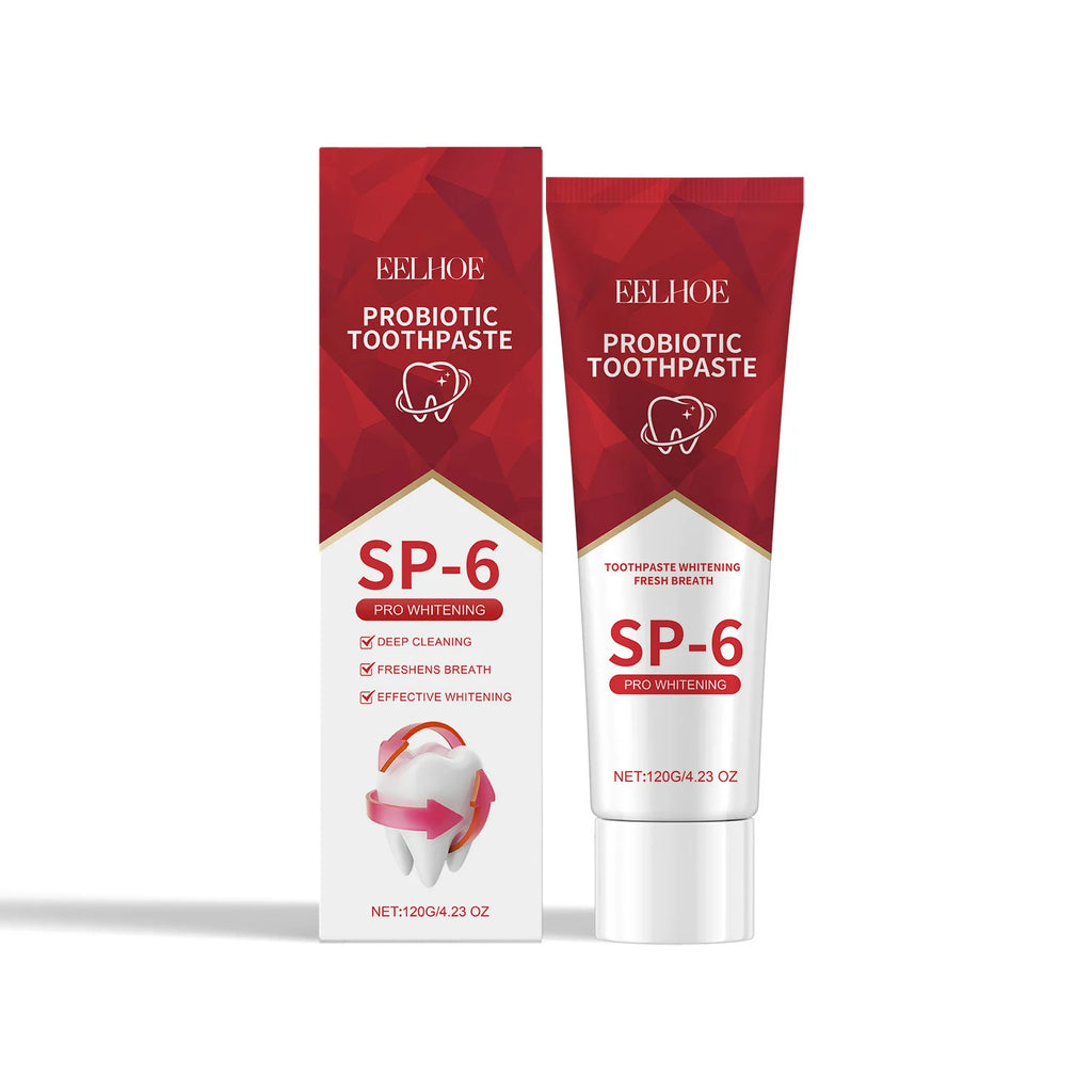 EELHOE Probiotic Toothpaste SP-6 – Whitening & Tartar Removal Probiotic Toothpaste Oasis Select SP-6