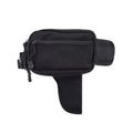 Oxford Cloth Tactical Waist Bag Waterproof Adjustable Belt Unisex Waist Pack Lightweight Bag for Travel Camping Running Riding Oasis Select Black X 1