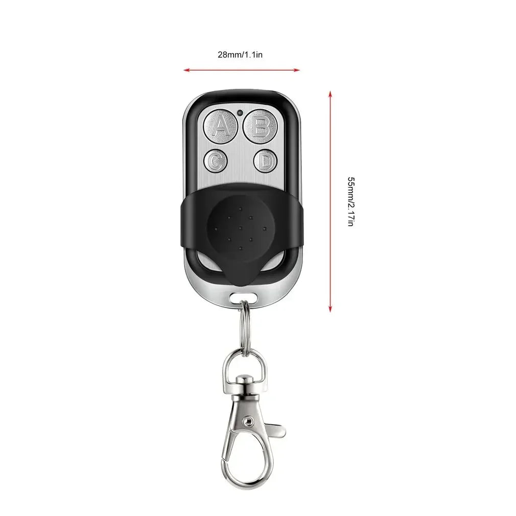 2PCS/3PCS Wireless RF Remote Control 433MHz Electric Gate Garage Door Remote Control Key Fob Duplicator Controller Oasis Select