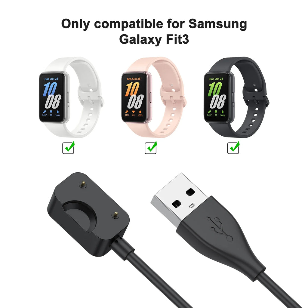 USB-C Magnetic Fast Charger Cable for Samsung Galaxy Fit 3 Smartwatch Charger Cable Oasis Select