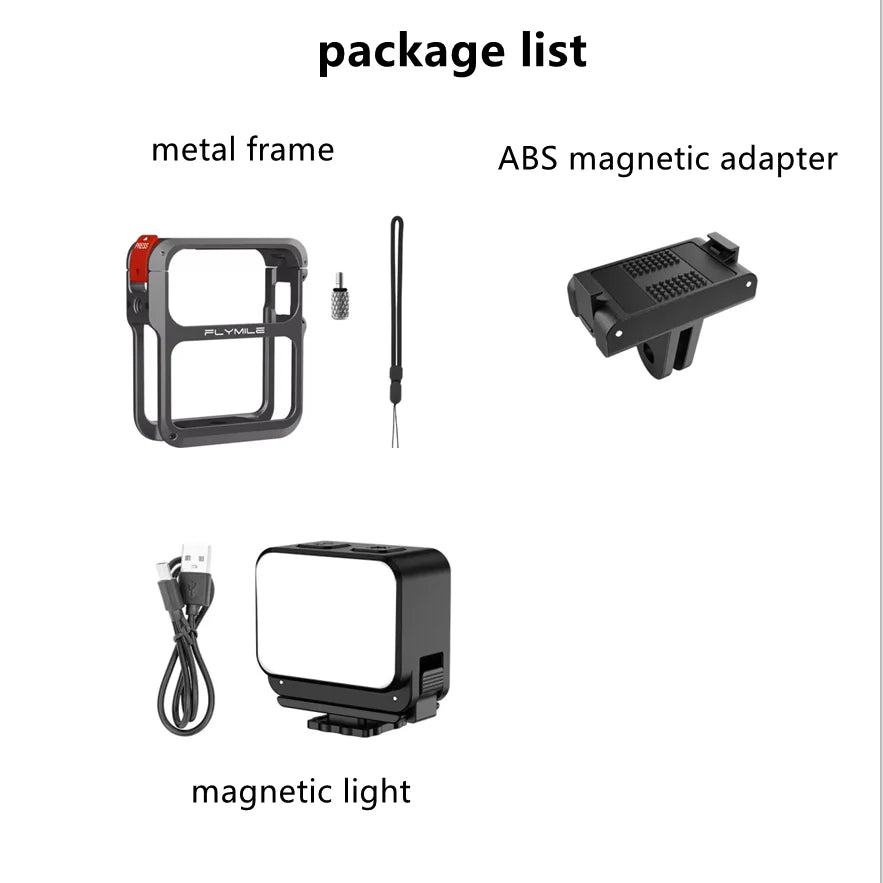 DJI Osmo Nano Aluminum Cage | Cold Shoe & Quick Release