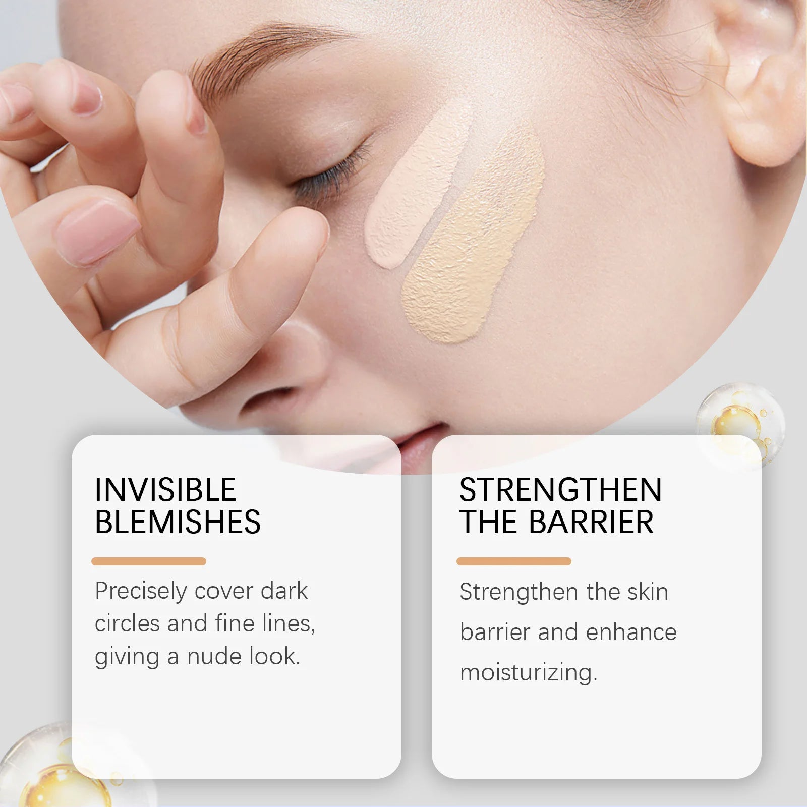 Eye Concealer Series Eye Blemishes Moisturizing Without Removing Makeup Light And Natural Fit Brighting Repair Concealer Makeup Oasis Select
