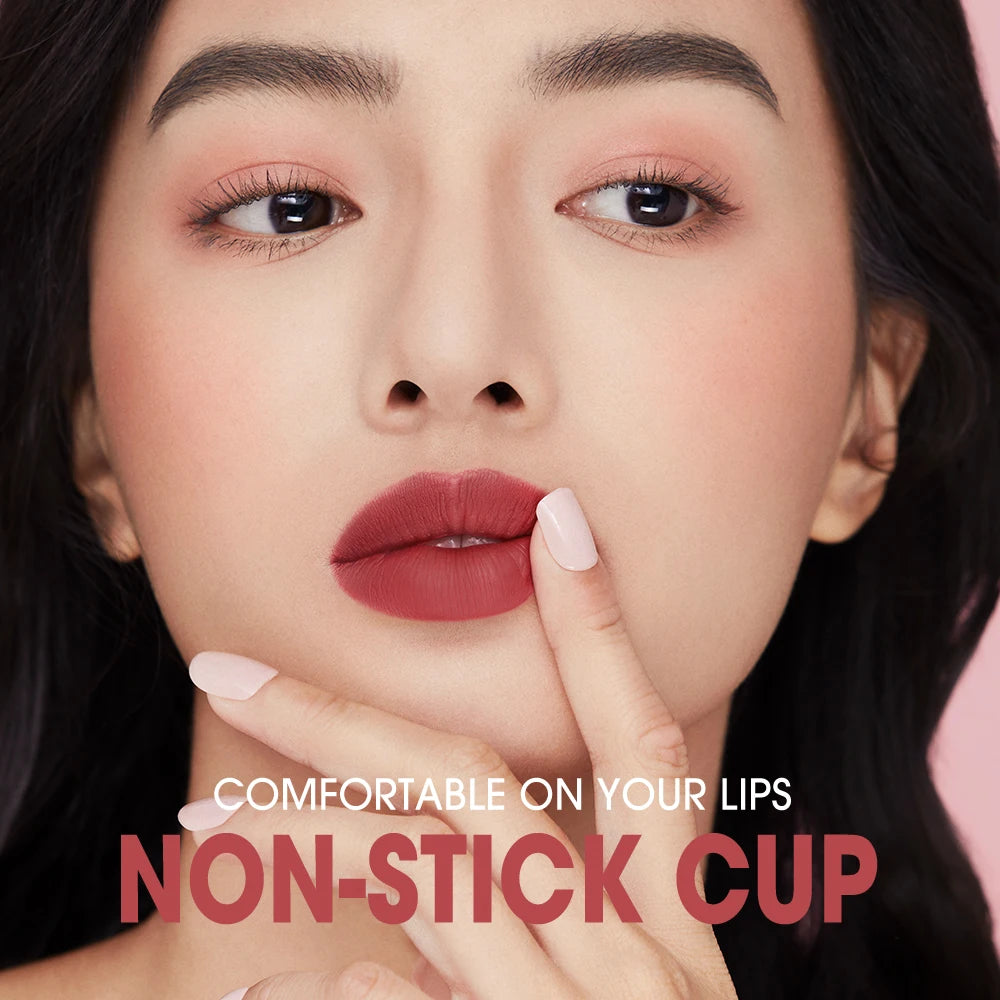 O.TWO.O 8-Piece Matte Lipstick Set – Waterproof & Long-Lasting