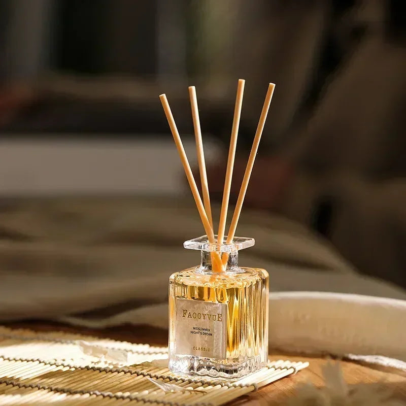 50ml Reed Diffuser Set Lavender Agarwood Bottle with Fragrance Expanding Stick Hotel Home Aromatherapy Air Fresh Fragranc Scents Oasis Select Osmanthus 50ml