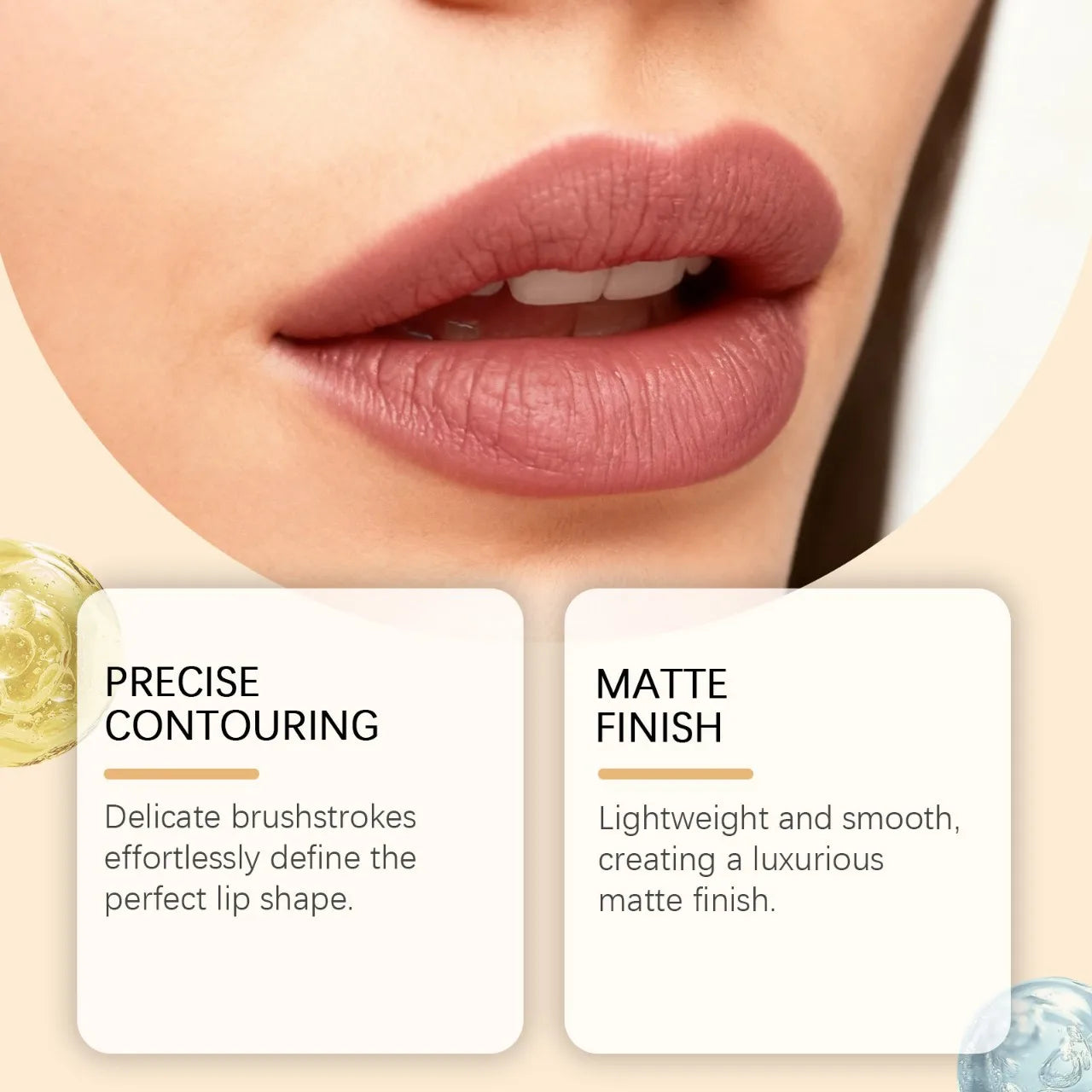 Matte Lip Liner Pencil – Multi-Color, Waterproof & Long-Lasting Lip Liner Pencil Oasis Select
