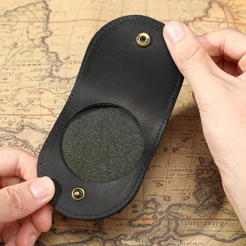 Mini Genuine Leather Coin Wallet – Hasp Purse for Women & Kids