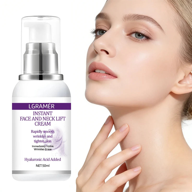 LGRAMER Face & Neck Firming Cream | Hyaluronic Acid 50ml