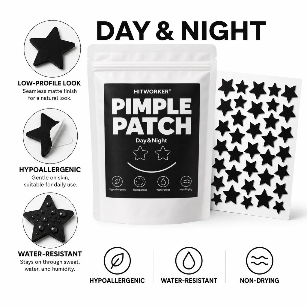 800/400/200pcs/box star shaped - containing tea tree oil acne patch, alcohol free, non irritating absorption of acne secretions Oasis Select
