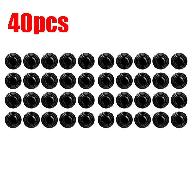 10/30/50pcs Car Door Anti-Shock Pad Door Shock Absorbing Gasket Trunk Sound Insulation Pad Shockproof Thickening Cushion Sticker Oasis Select 40pcs without logo