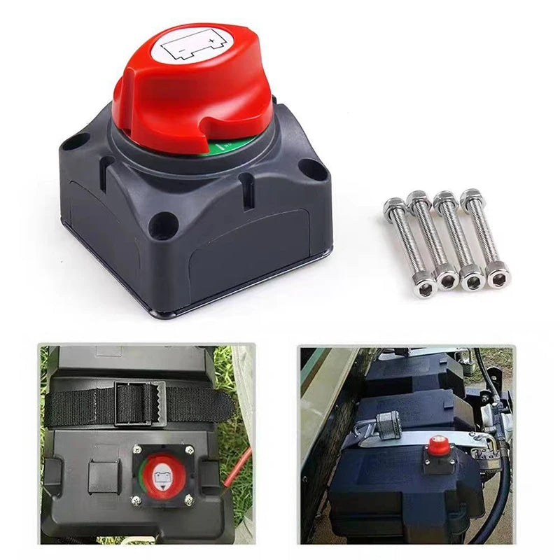 Marine Boat Car Battery Disconnect Switch 48V 24V 12V 2-Position Cut Off M10 275A Oasis Select