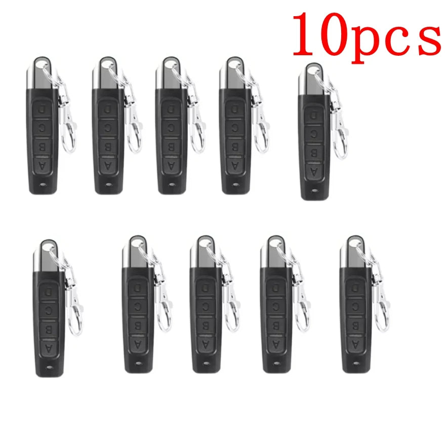 50PCS 433mhz Remote Control Duplicator Universal Remote key Copy Clone Replacement Garage Door Keychain RF 433Mhz Transmitter Oasis Select 10PCS