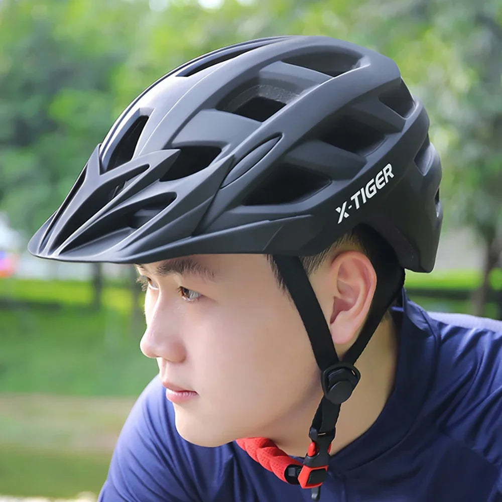 X-TIGER Bicycle Helmet Integrally-molded Mountain Bike Helmet Ultra-light Racing Cycling Helmet outdoor Bicycle Safety helmet Oasis Select