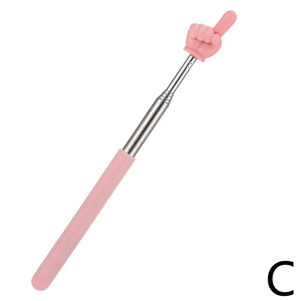 Telescopic Steel Teaching Pointer | Finger Reading Stick