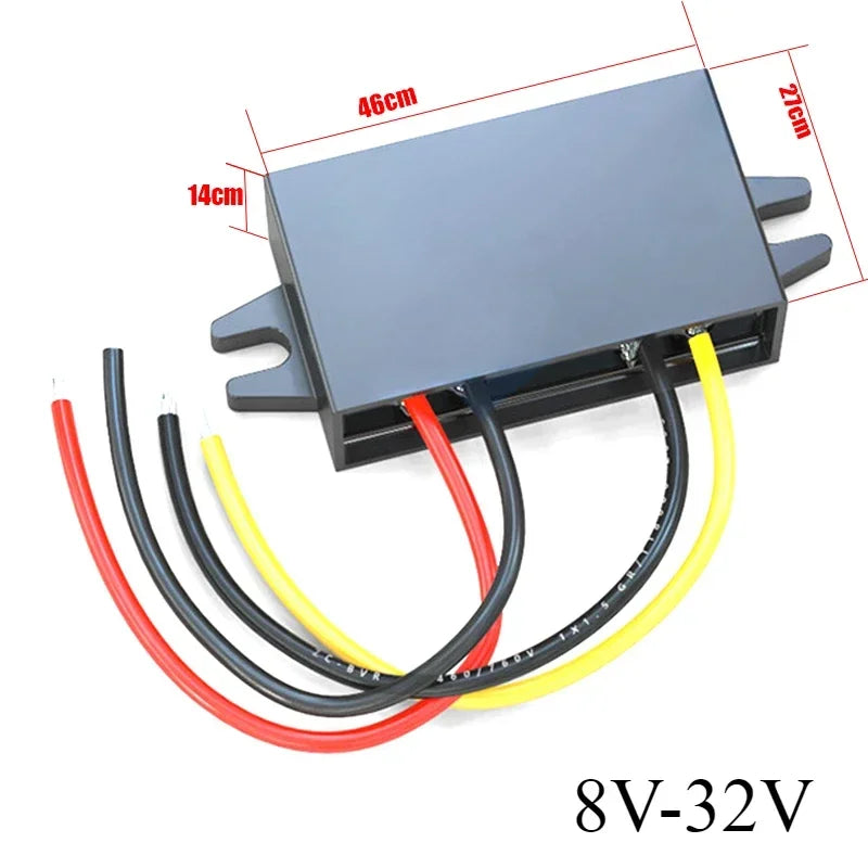 48v converter 12V 24V 36V 48V 60V 72V to 5V 1A-3A DC DC Step Down Car Power Supply Buck Converter 8-100V to 5V for Tablet Camera Oasis Select 8V-32V 5V 3A