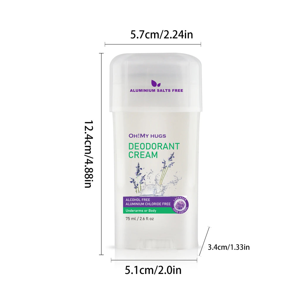 YURHERSU Lavender Deodorant Cream – Unisex All-Day Freshness Deodorant Cream Oasis Select