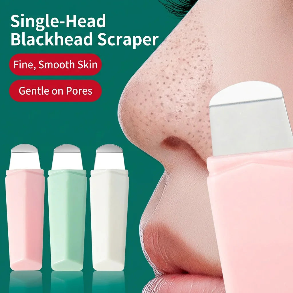 Stainless Steel Blackhead Scraper & Comedone Extractor Wand
