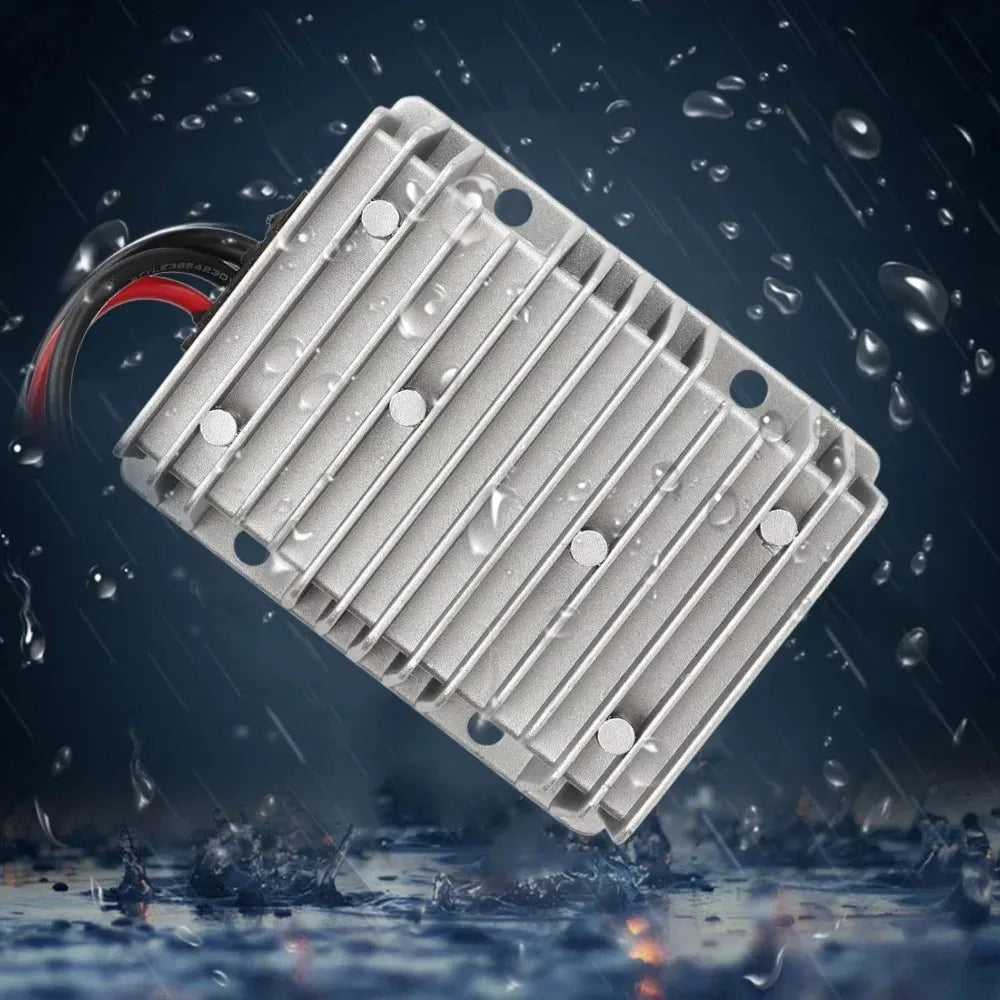 24V to 13.8V 40A 552W DC Voltage Converter Regulator IP68 for Automobiles Ships Yachts Railways Instruments Oasis Select