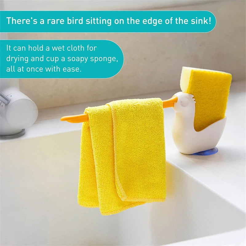 This Dishcloth Rack Is A Sink Drainer And Storage Rack Suitable For Kitchens And Bathrooms. It Can Store Sponges And Dishcloths Oasis Select