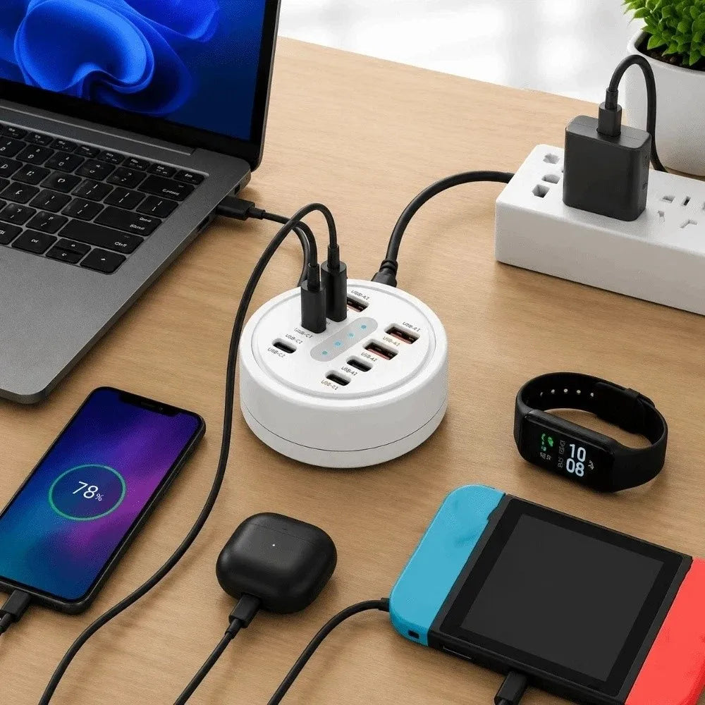 USB-A Interface Portable Expansion Dock Type-C Interface Compact Design Multi-functional Expansion Dock Stable Performance Oasis Select