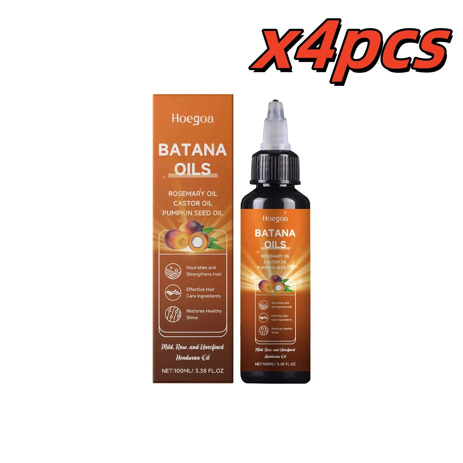 Batana Hair Oil Rosemary Growth Nourishes Follicle Strengthens Roots