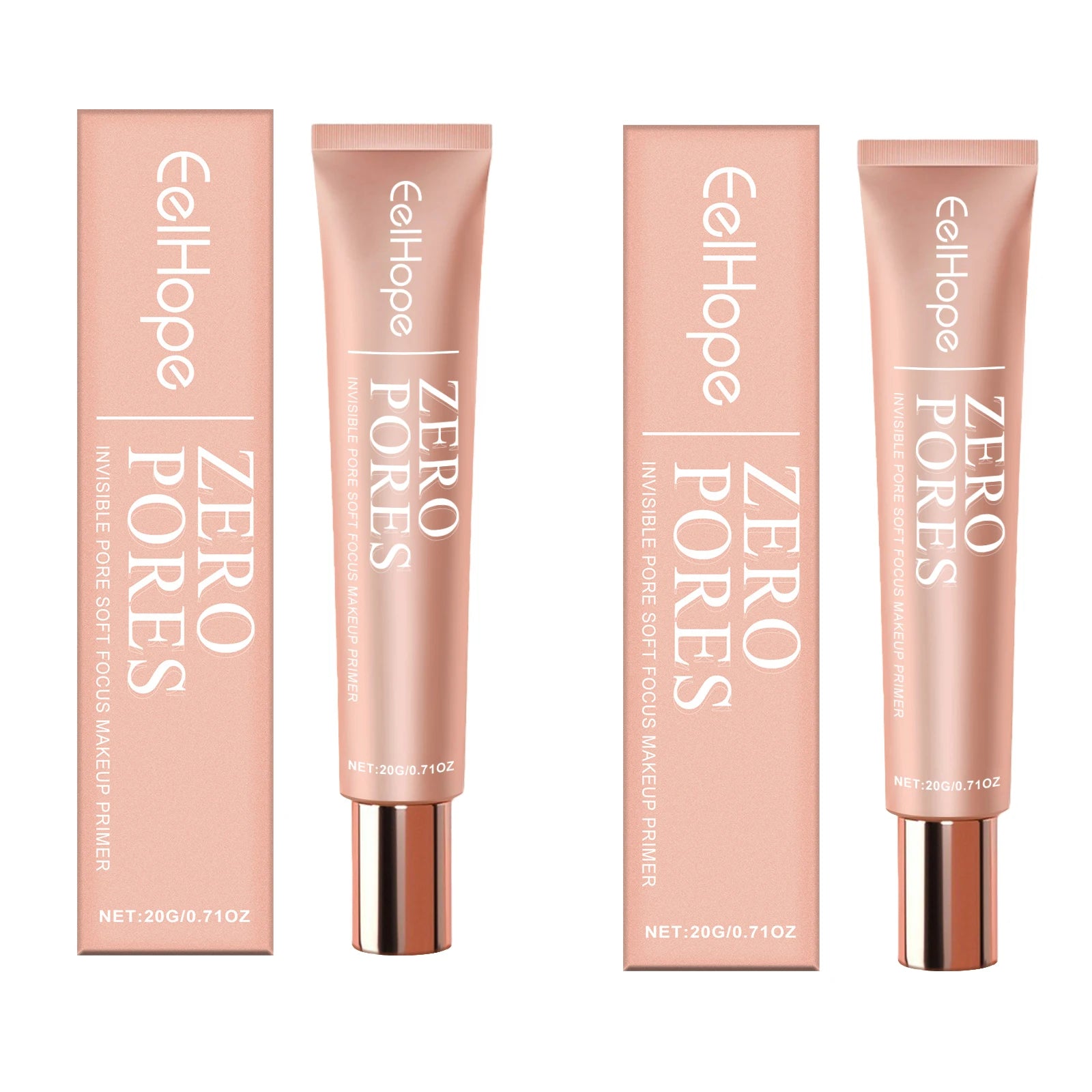 Invisible Pore Soft Focus Makeup Primer Isolation Cream Even Skin Tone Moisturizing Modification Natural Long Lasting Concealer Oasis Select 2pcs X 20g